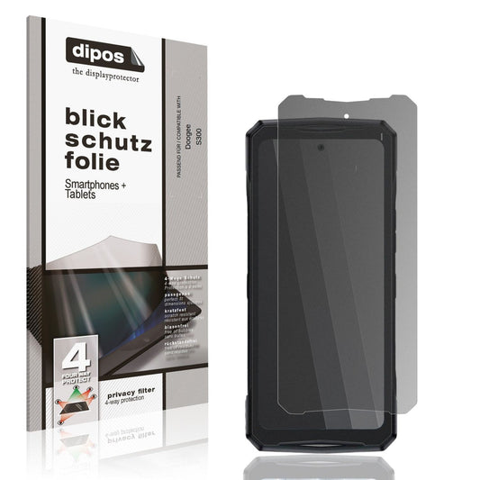 Screen Protector for Doogee S300 Privacy Filter 4-Way Protection dipos