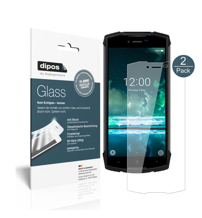 Perfekte Passform und ultimative Qualität: Unser 9H Panzerglas bietet Schutz für Doogee-S55