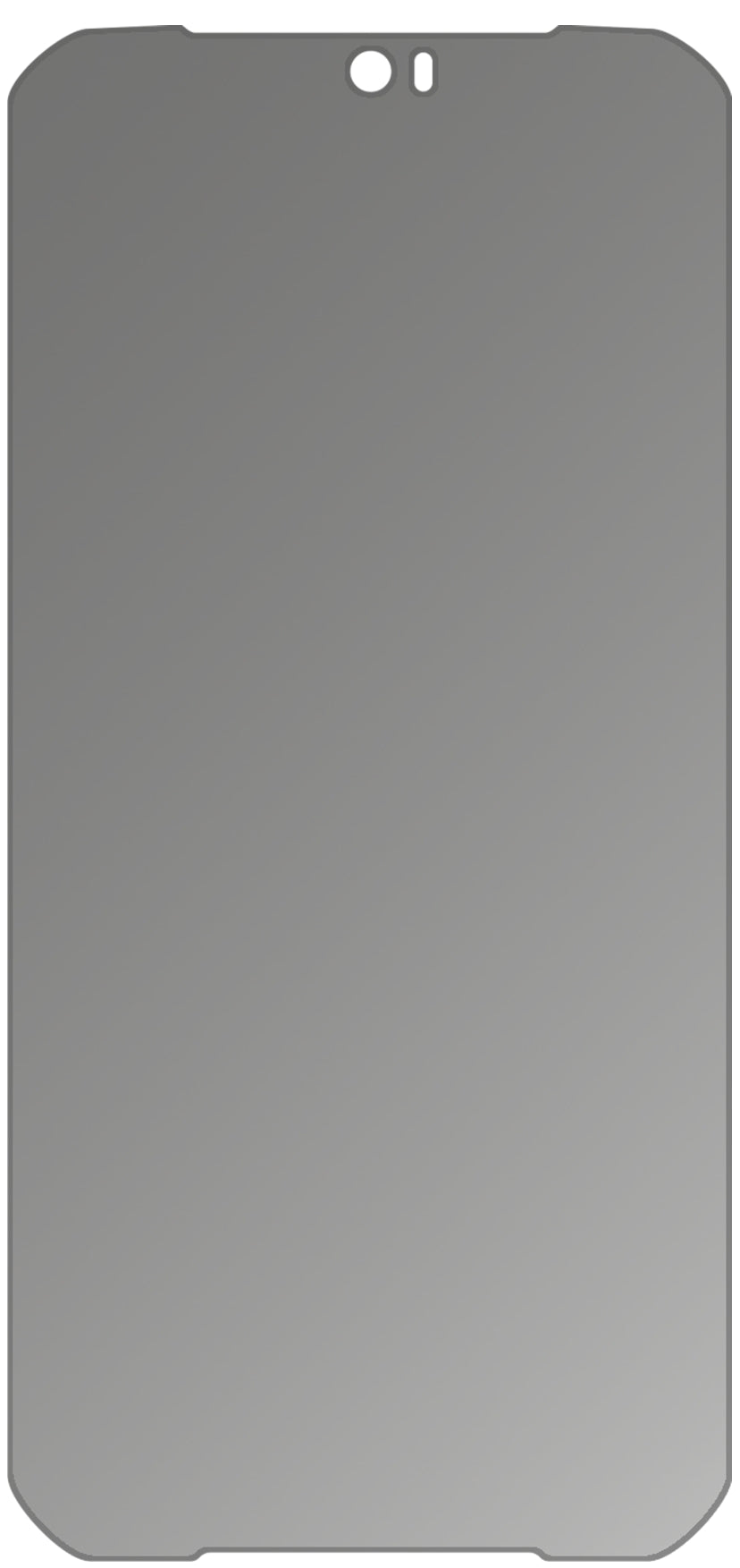 dipos Displayschutz für Doogee S68 Pro, mattierte Oberfläche, Blickschutzfilter und perfekter Passform