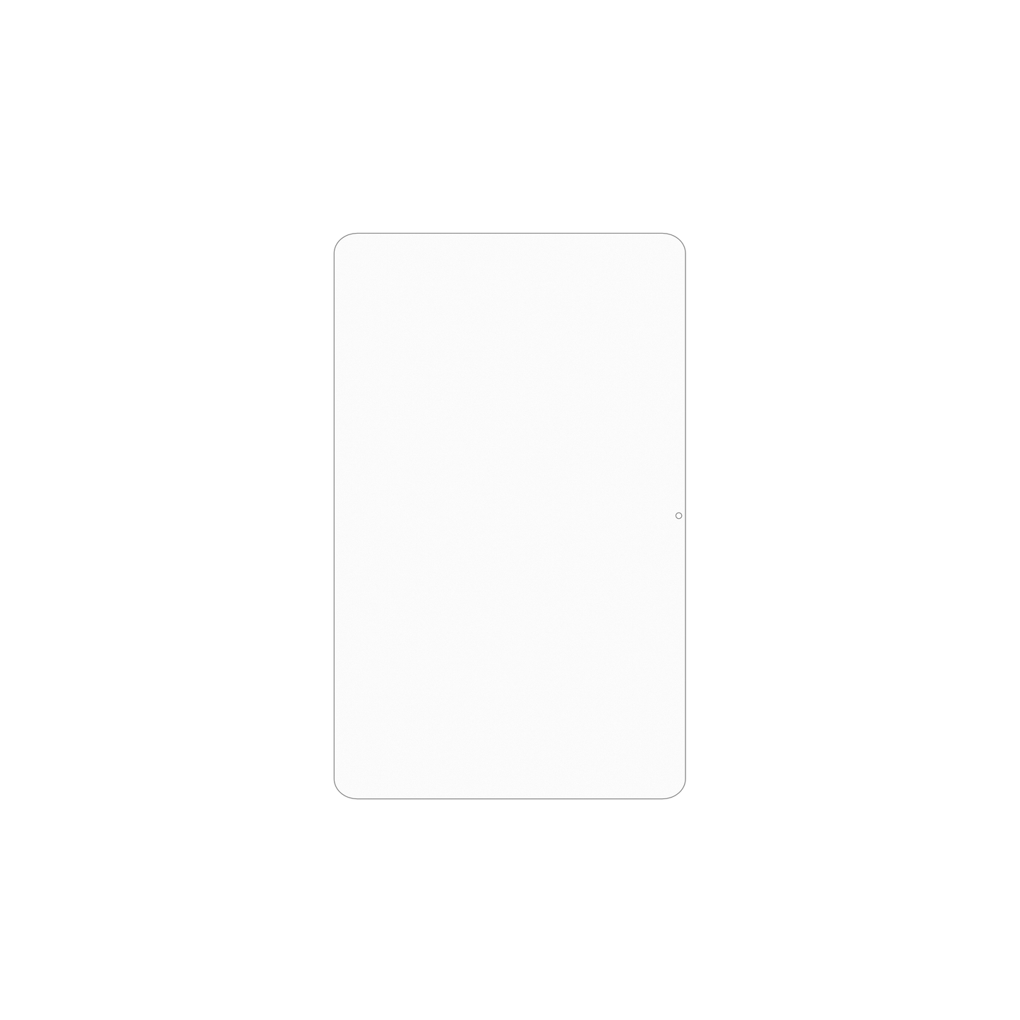 dipos Displayschutz für Doogee Tab E3 Plus, mattierte Oberfläche, geringe Dicke und perfekte Passform