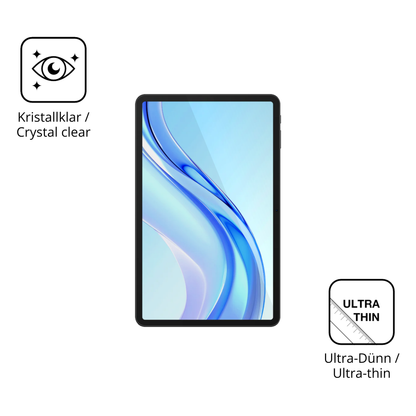 Dünne und klare Folie passend zugeschnitten für Doogee Tab E3 Plus