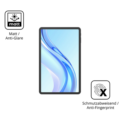 9H Hartbeschichtete, flexible Folie passend zugeschnitten für Doogee Tab E3 Plus