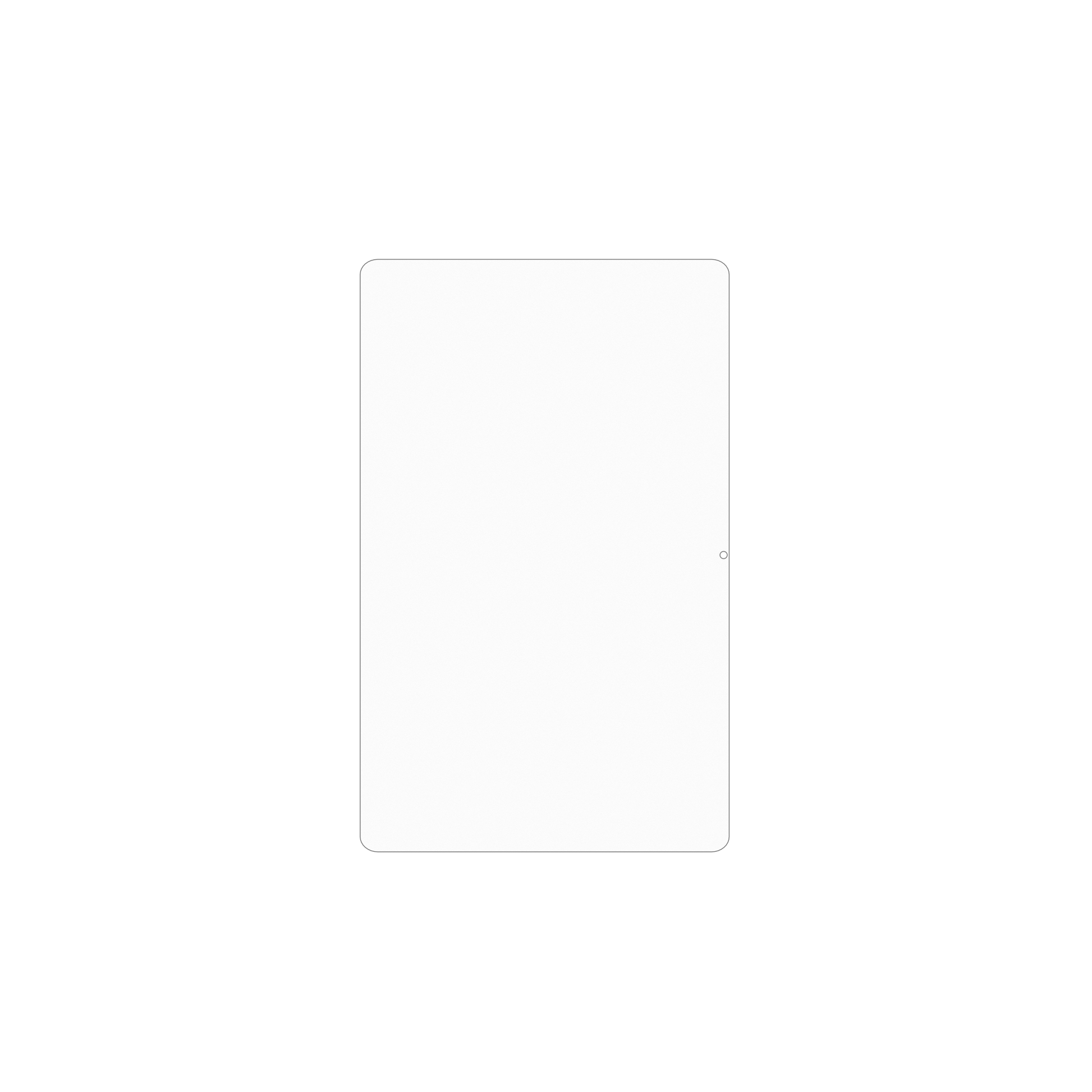 dipos Displayschutz für Doogee Tab G5, mattierte Oberfläche, geringe Dicke und perfekte Passform