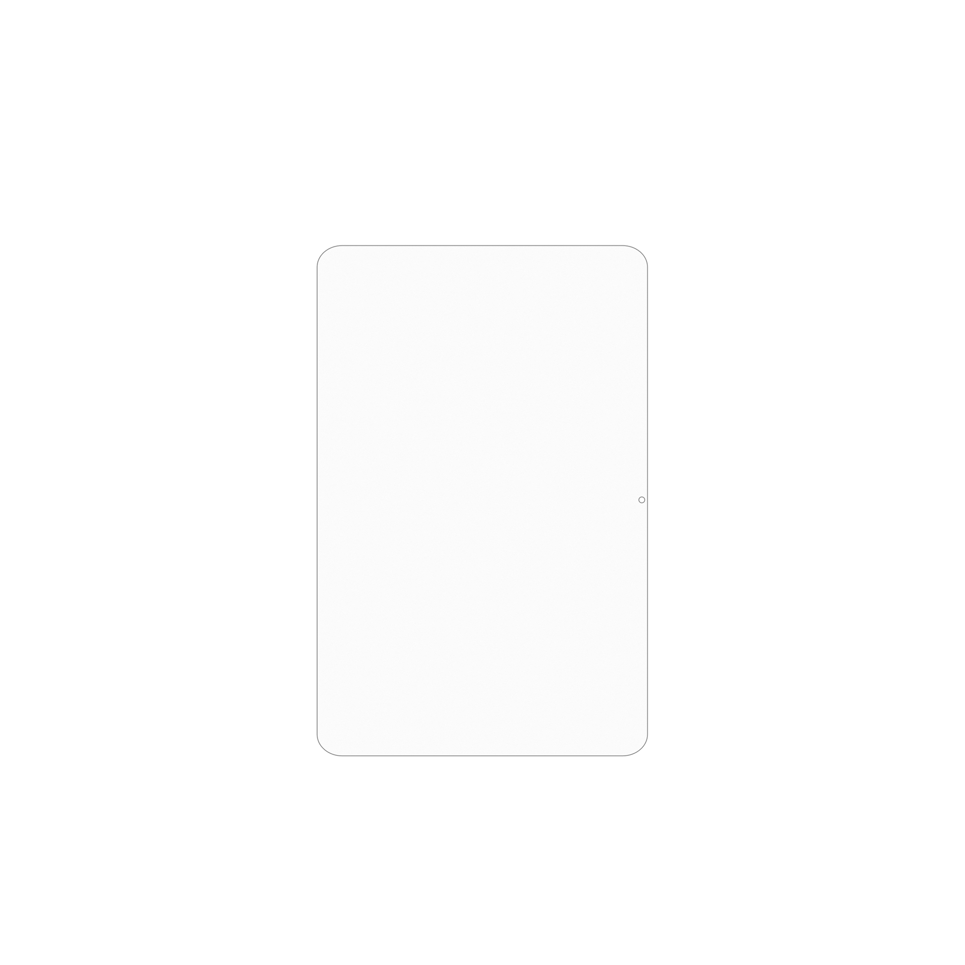 dipos Displayschutz für doogeetab g6 max, mattierte Oberfläche, geringe Dicke und perfekte Passform