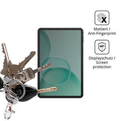 dipos Displayschutz für doogeetab g6 max, mattierte Oberfläche, Blickschutzfilter und perfekter Passform