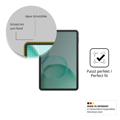 Schutz gegen Kratzer auf dem doogeetab g6 max Glas durch Schlüssel oder Ähnliches
