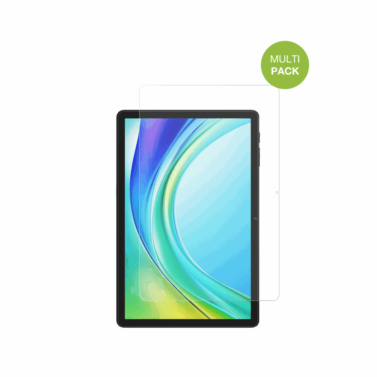 DoogeeTab G6 Pro mit aufgebrachter dipos Displayschutzfolie, die lästige Fingerabdrücke minimiert