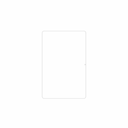 dipos Displayschutz für Doogee Tab G6 Pro, mattierte Oberfläche, geringe Dicke und perfekte Passform