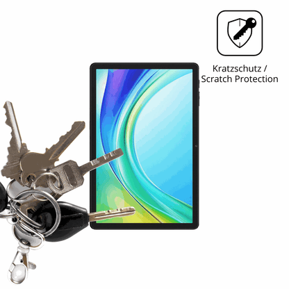 Schutz gegen Kratzer auf dem Doogee Tab G6 Pro Glas durch Schlüssel oder Ähnliches