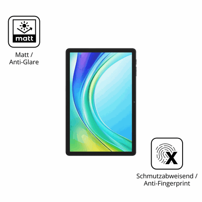 Dünne und entspiegelnde Folie passend zugeschnitten für Doogee Tab G6 Pro