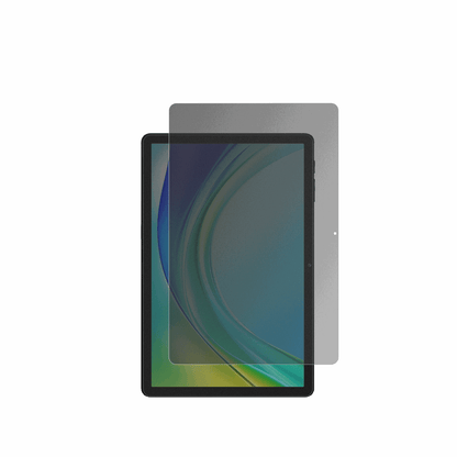 DoogeeTab G6 Pro mit aufgebrachtem dipos Displayschutz, der seitliche Einblicke blockiert