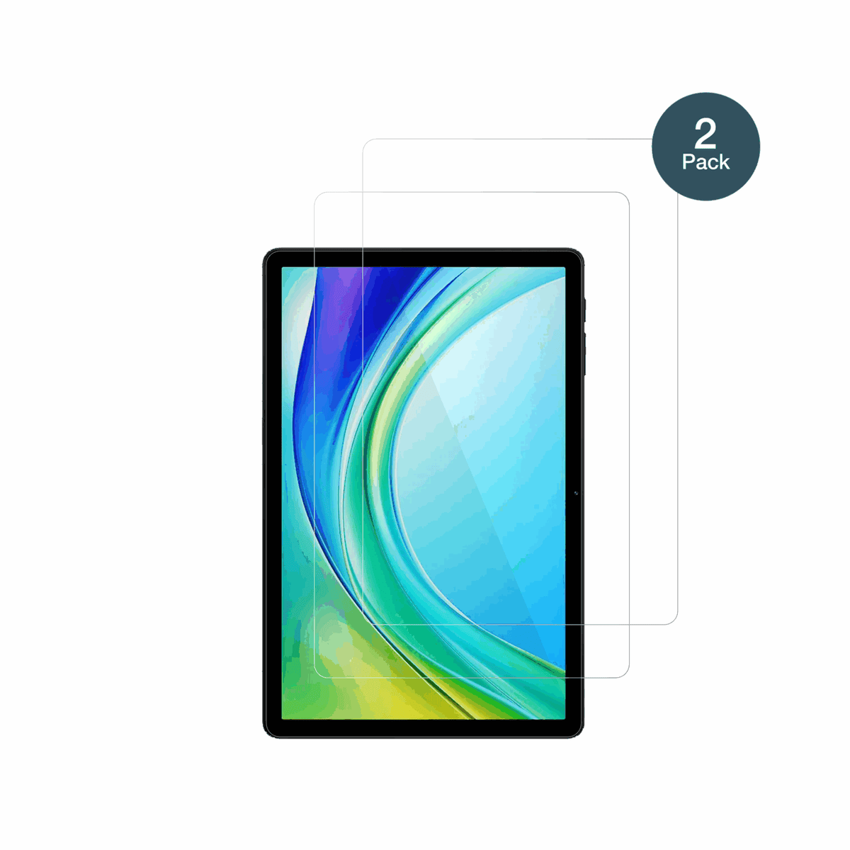 DoogeeTab G6 Pro mit aufgebrachter dipos Flex Schutzfolie, glasklare Darstellung ohne Einschränkungen