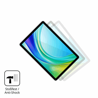 Schutz gegen Kratzer auf dem Doogee Tab G6 Pro Glas durch Schlüssel, Stöße gegen die Tischkante oder Stürze