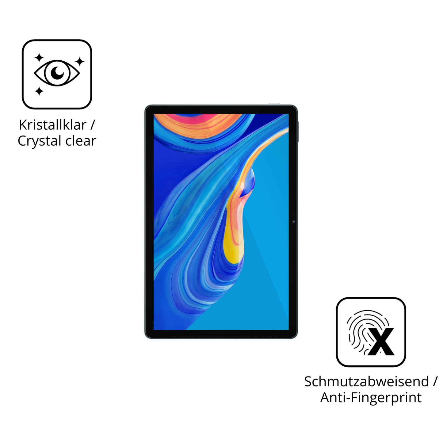 Flexible TPU-Folie passend zugeschnitten für DOOGEE U12, vollständige Abdeckung