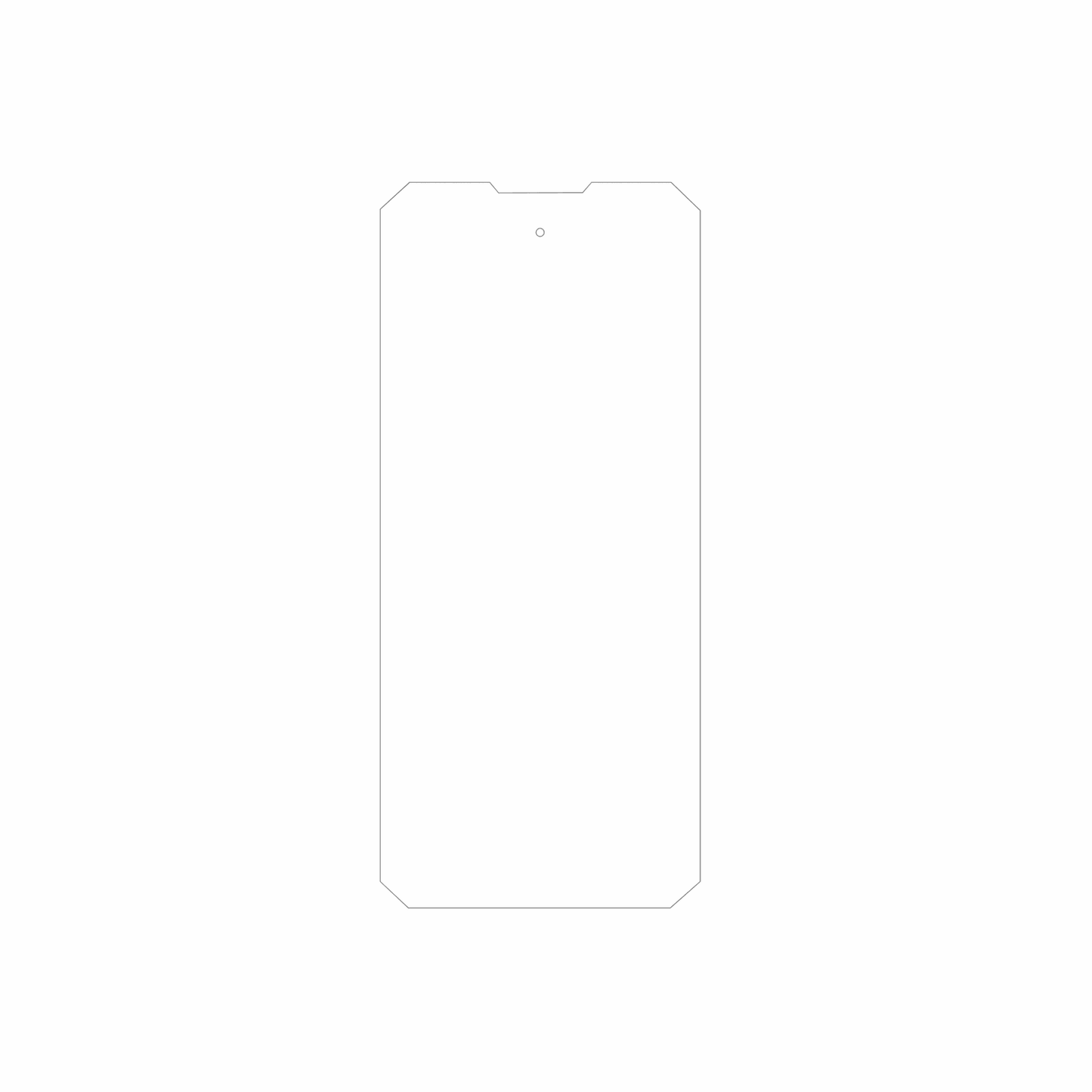 dipos Displayschutz für DOOGEE V Max Play, mattierte Oberfläche, geringe Dicke und perfekte Passform