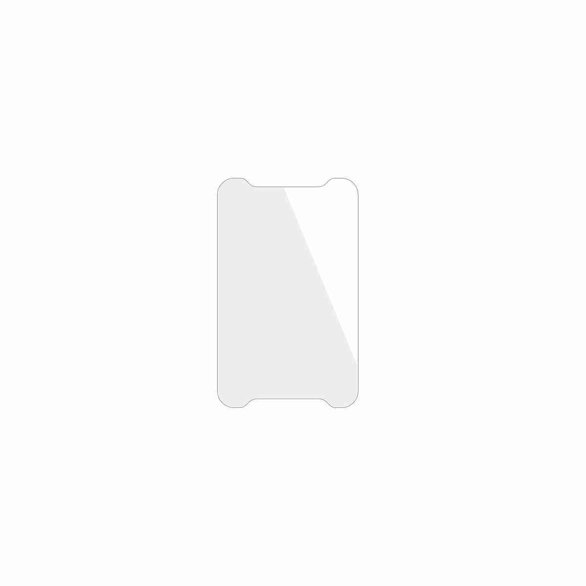 dipos Displayschutz für Doomixs KR88, transparente Oberfläche, geringe Dicke und perfekte Passform