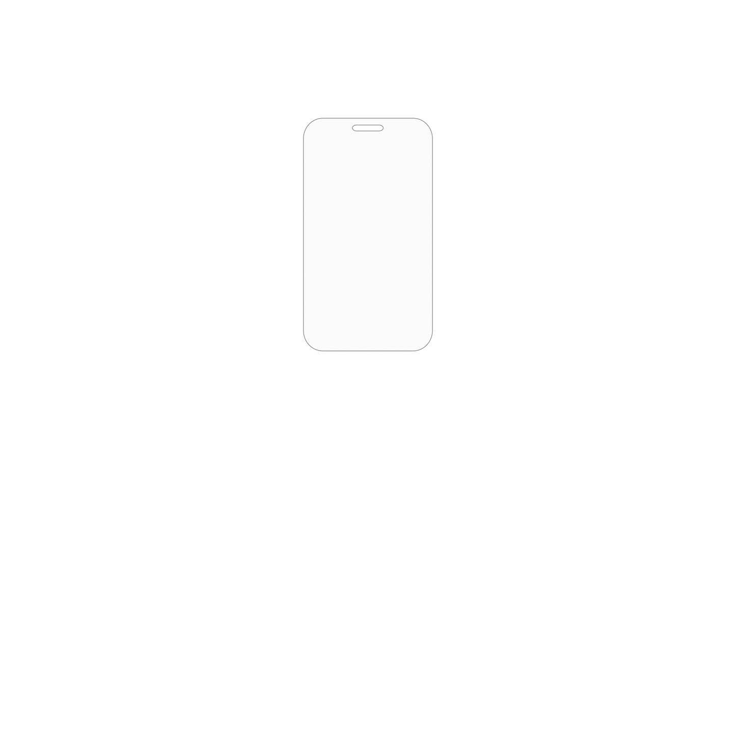 dipos Displayschutz für Doro Leva E20, mattierte Oberfläche, geringe Dicke und perfekte Passform