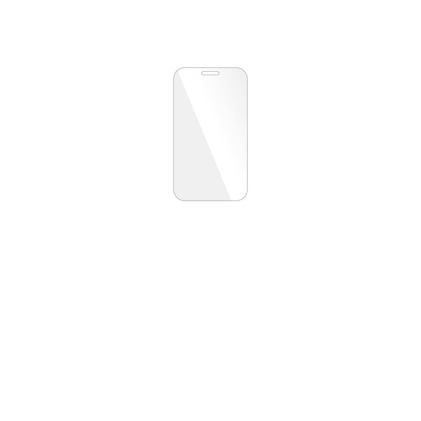 dipos Displayschutz für Doro Leva E20, transparente Oberfläche, geringe Dicke und perfekte Passform