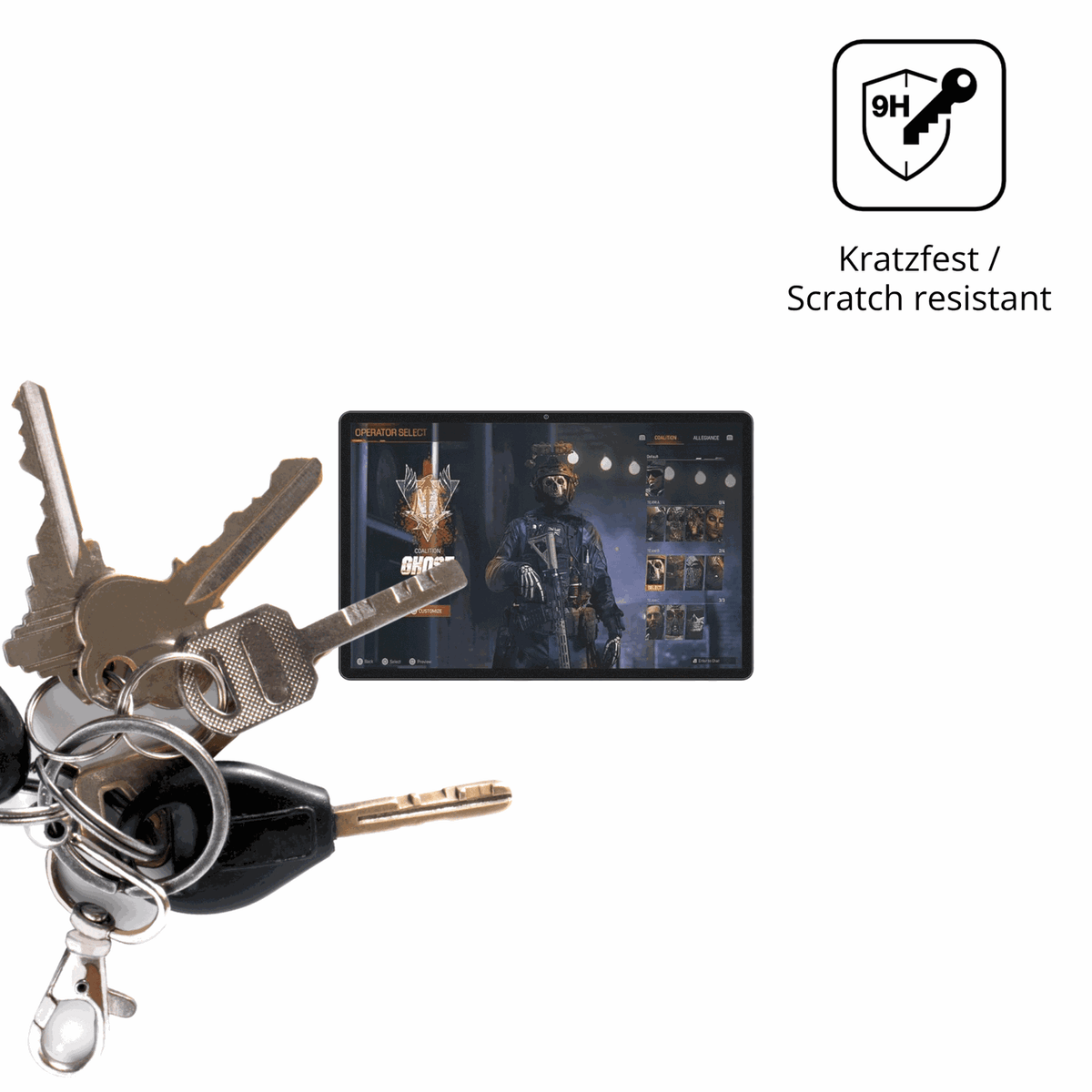 dipos Displayschutz für DRIVNEXT M901, mattierte Oberfläche, robuste Festigkeit und perfekte Passform