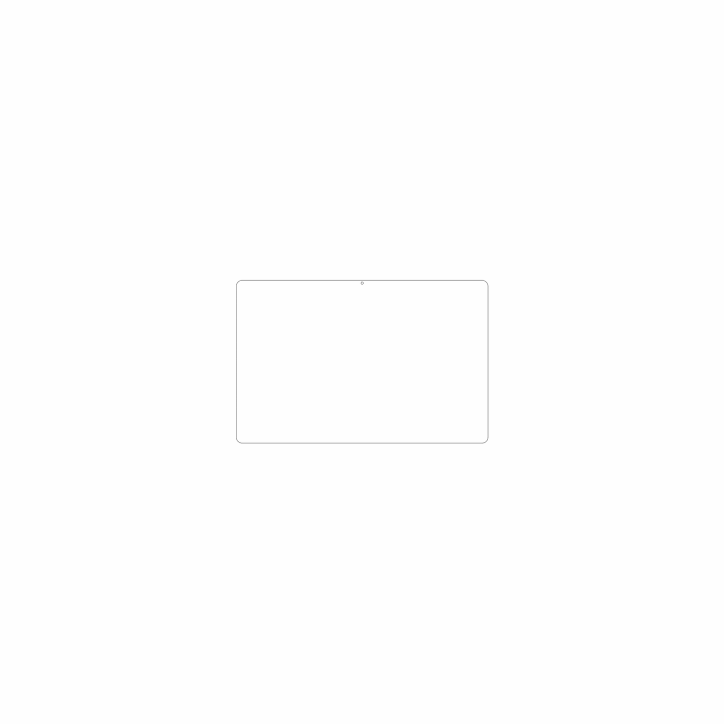 dipos Displayschutz für DRIVNEXT M901, mattierte Oberfläche, geringe Dicke und perfekte Passform
