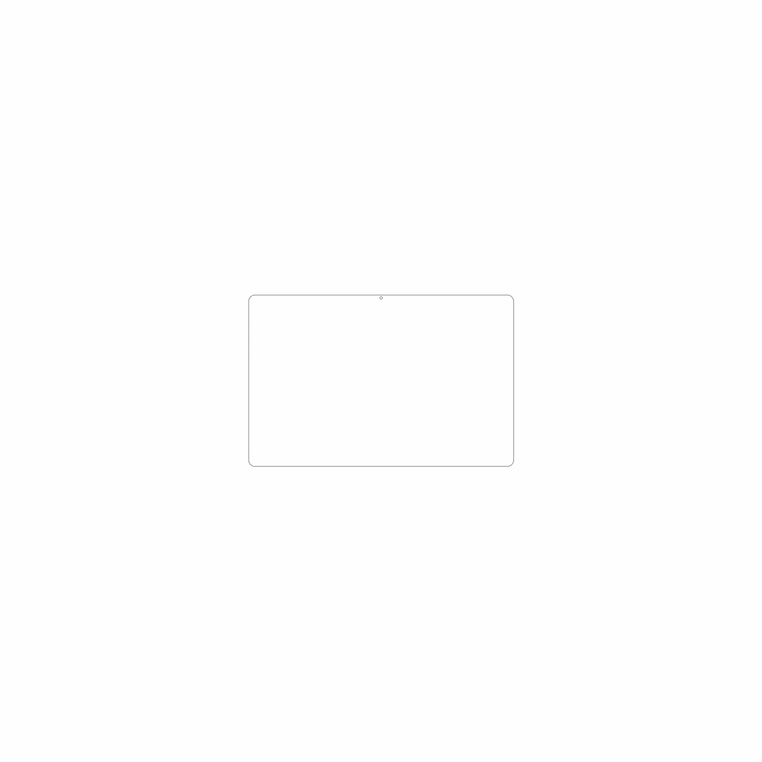 dipos Displayschutz für DRIVNEXT M901, mattierte Oberfläche, geringe Dicke und perfekte Passform