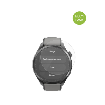 Duoripe1.43 Zoll Smartwatch mit aufgebrachter dipos Displayschutzfolie, die lästige Fingerabdrücke minimiert