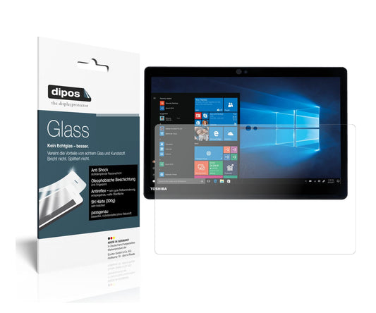2x Screen Protector for Dynabook Portege X30T-E-109 matte Flexible Glass 9H