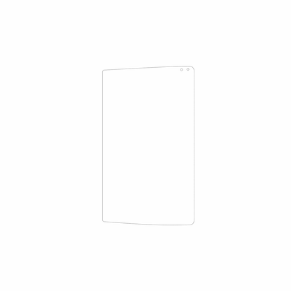 dipos Displayschutz für Dynavin D9-DF432 9 Zoll, mattierte Oberfläche, geringe Dicke und perfekte Passform