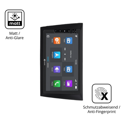 Dünne und entspiegelnde Folie passend zugeschnitten für Dynavin D8-DF31 9 Zoll