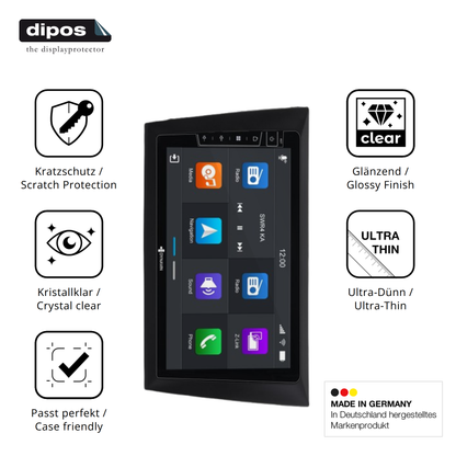 Displayschutz hergestellt in Deutschland, höchste Qualität made in Germany