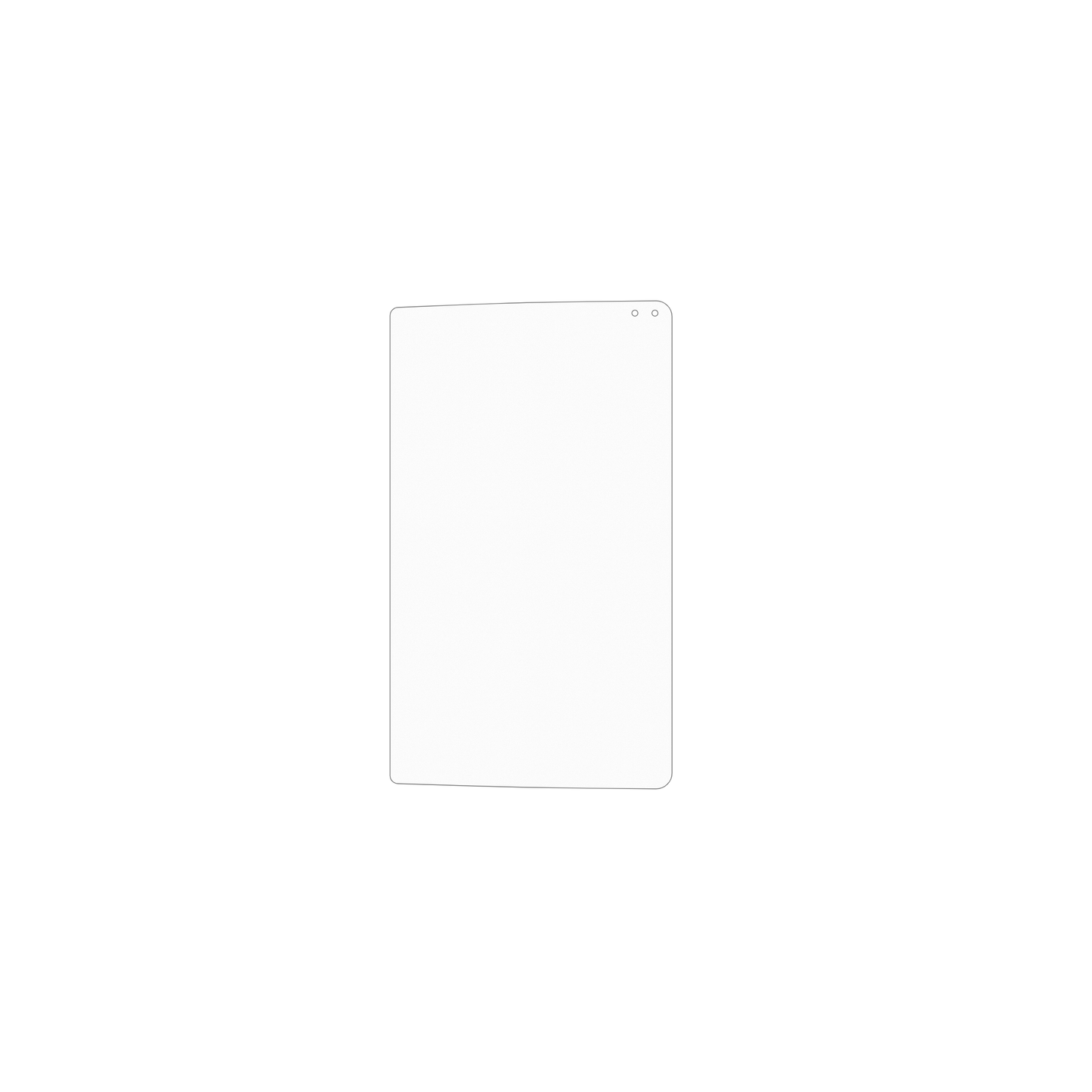 dipos Displayschutz für Dynavin D9-69H Premium Flex 9 Zoll, mattierte Oberfläche, geringe Dicke und perfekte Passform