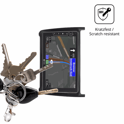 dipos Displayschutz für Dynavin D9-69H Premium Flex 9 Zoll, mattierte Oberfläche, robuste Festigkeit und perfekte Passform