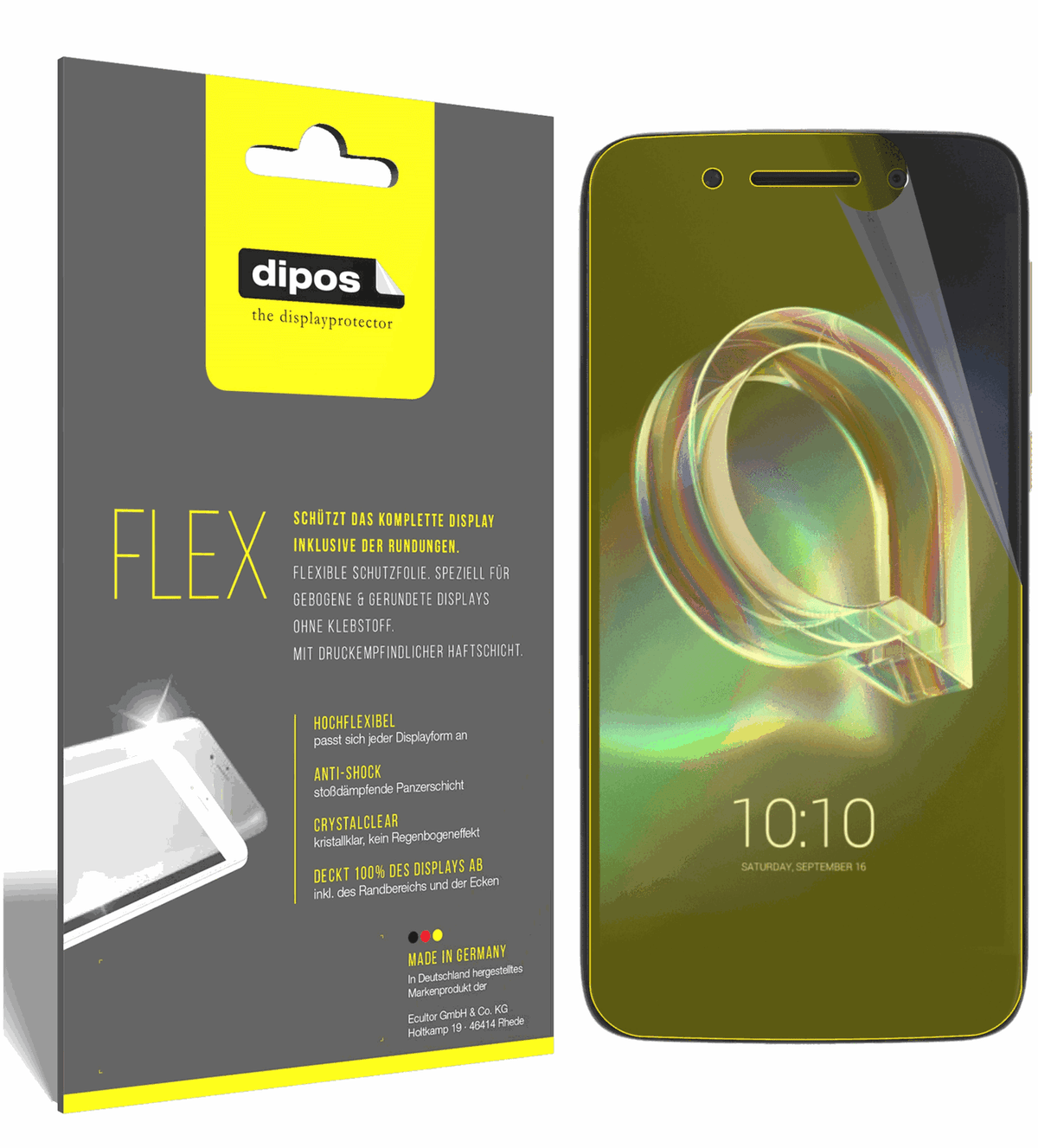 dipos FLEX 3x Clear Screen Protector for Alcatel Idol 5