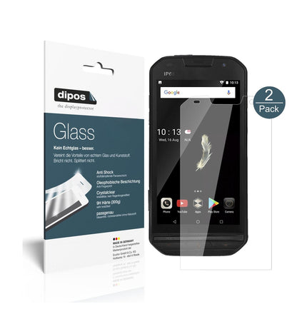 dipos 2x 9H Clear Screen Protector for Doogee S30