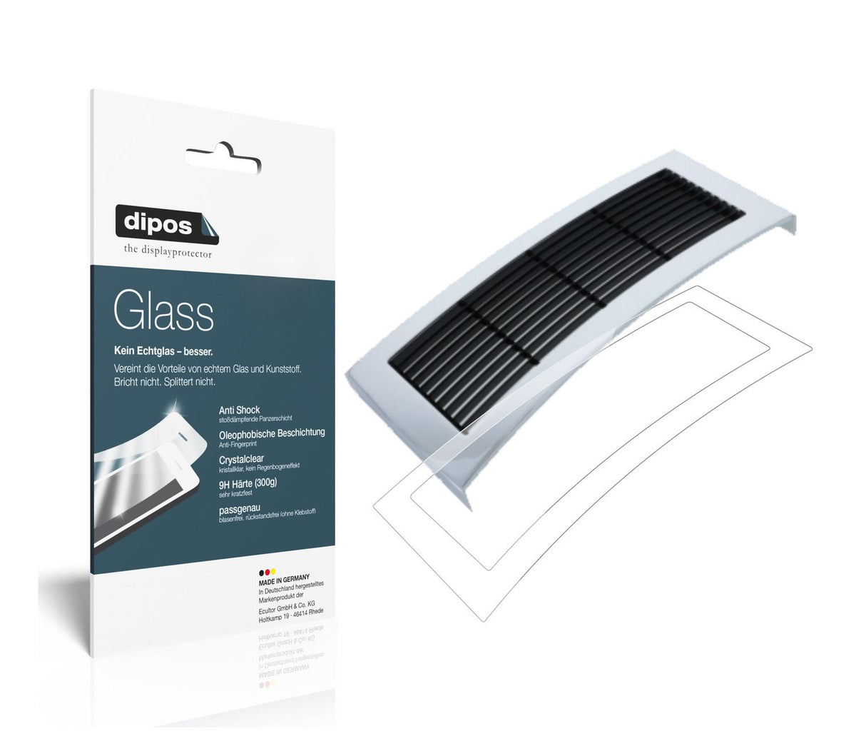 9H Clear Drip Tray Protective Film for Jura X3c – Shatterproof, Crystal Clear | dipos