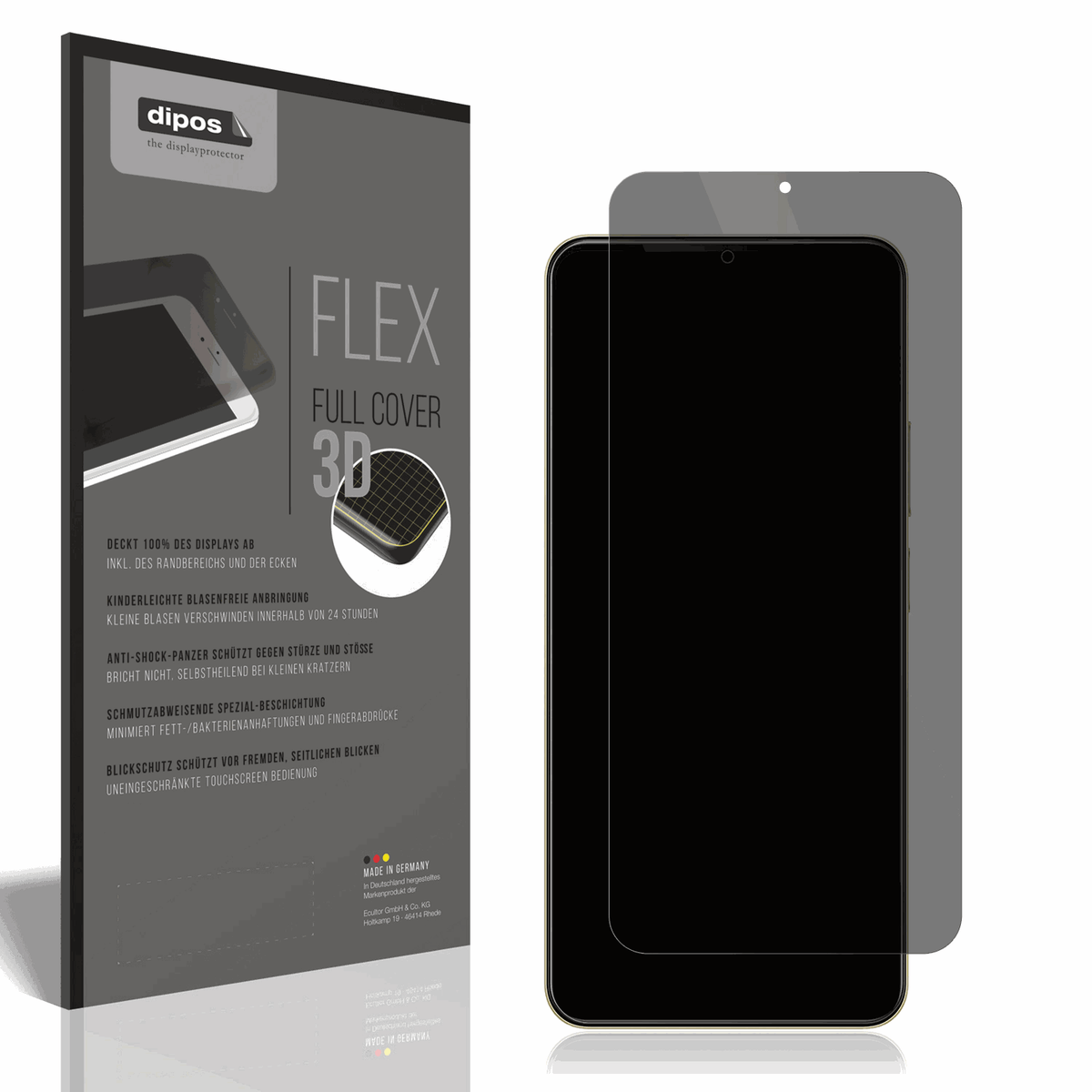 Full Cover Privacy Film for Realme Note 70T 4G Screen Protector Anti-Shock