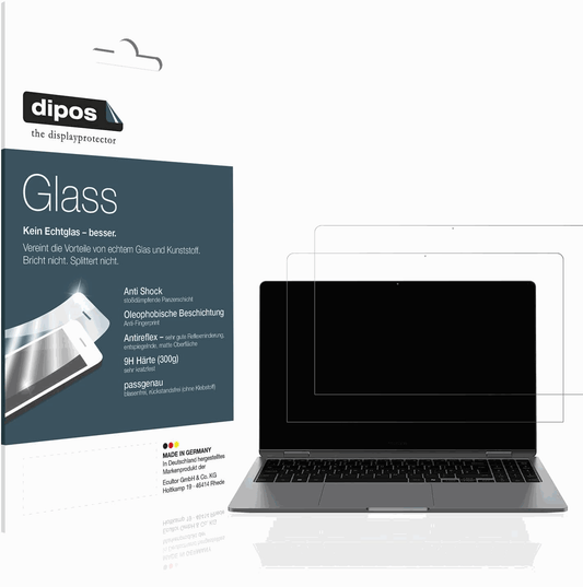 2x Screen Protector for Samsung Galaxy Book 5 Pro 360 matte Flexible Glass 9H