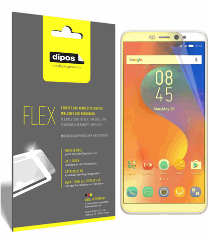 3x Screen Protector for Infinix Hot S3 Protective Film covers 100% dipos Flex