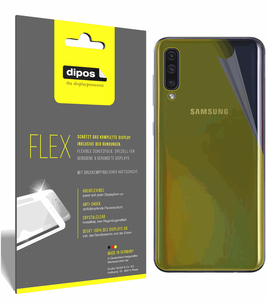 3x Full Cover Back Protector for Samsung Galaxy A40 – Covers Curved Edges | dipos