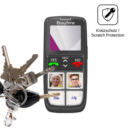 4x Screen Protector for Easyfone T6 4G Protection Crystal Clear dipos