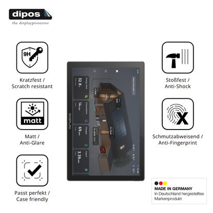Displayschutz hergestellt in Deutschland, höchste Qualität made in Germany