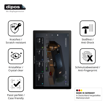 Displayschutz hergestellt in Deutschland, höchste Qualität made in Germany
