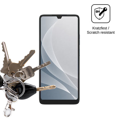 2x Screen Protector for EinfachFon Senior matte Flexible Glass 9H dipos