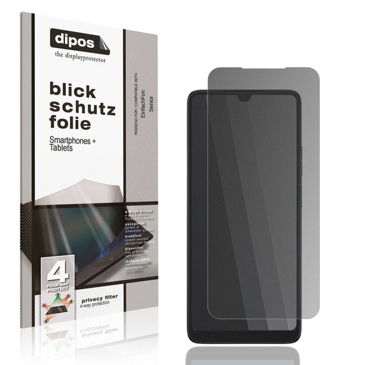 Screen Protector for EinfachFon Senior Privacy Filter 4-Way Protection dipos