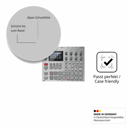Schutzglasfolie mit optimaler Passform, zur Verwendung mit Hüllen geeignet