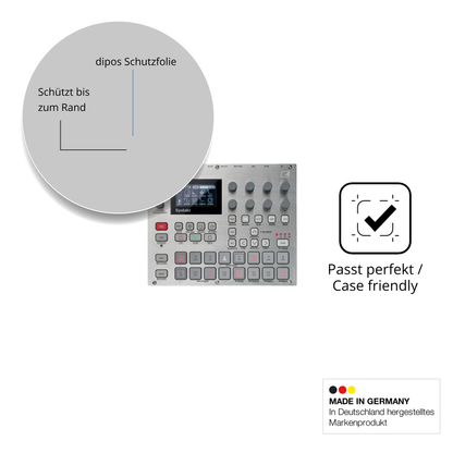 Besonders flexibler Displayschutz mit Anti-Shock-Schicht im Materialmix