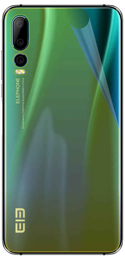 dipos Displayschutz für Elephone A5 Rückseite, transparente Oberfläche, geringe Dicke und perfekte Passform