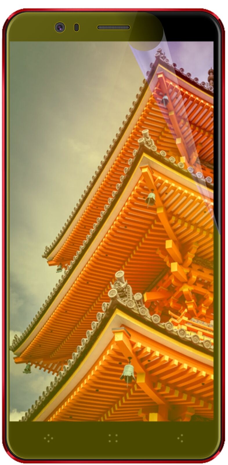 dipos Displayschutz für Elephone P8 3D, transparente Oberfläche, geringe Dicke und perfekte Passform