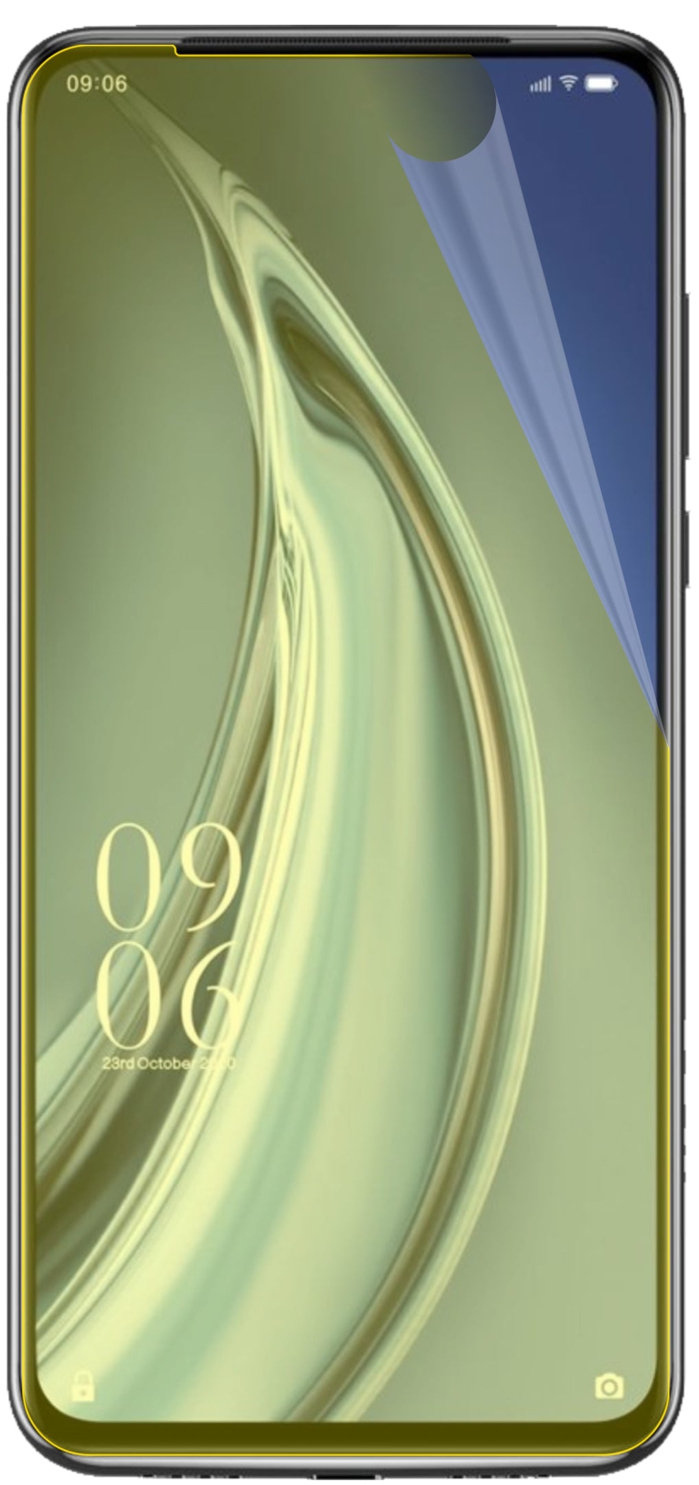 dipos Displayschutz für Elephone PX Pro, transparente Oberfläche, geringe Dicke und perfekte Passform