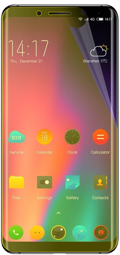 dipos Displayschutz für Elephone U Pro, transparente Oberfläche, geringe Dicke und perfekte Passform